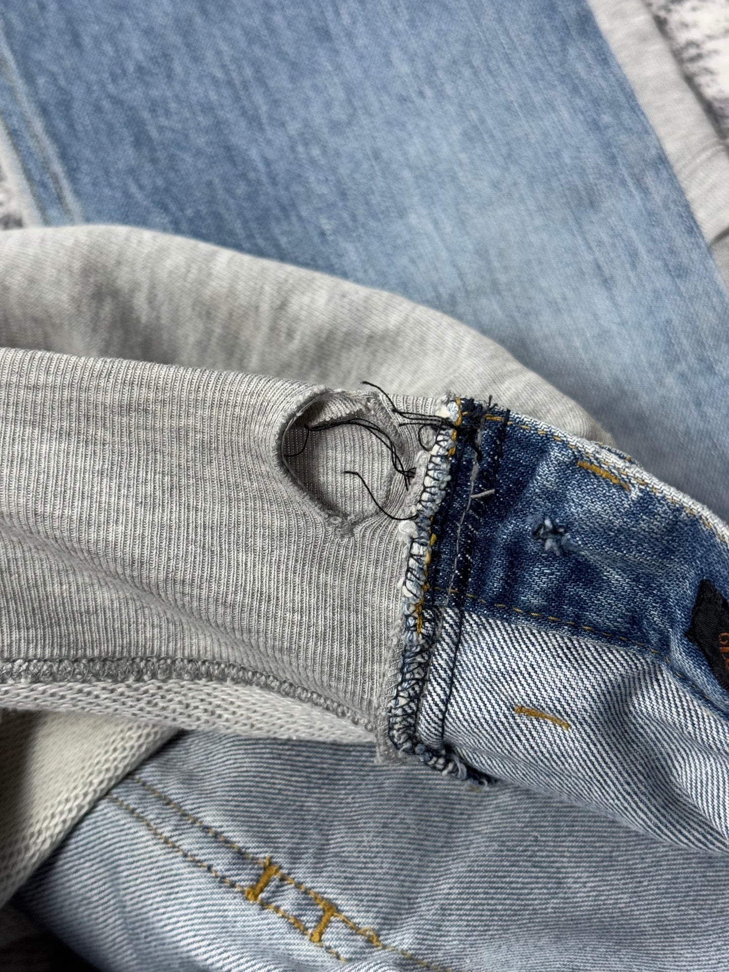 AW03 Undercover Paperdoll Hybrid Denim