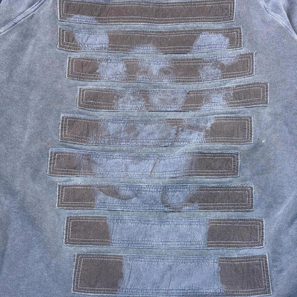 AW04 Raf Simons “Waves” Patches Crewneck
