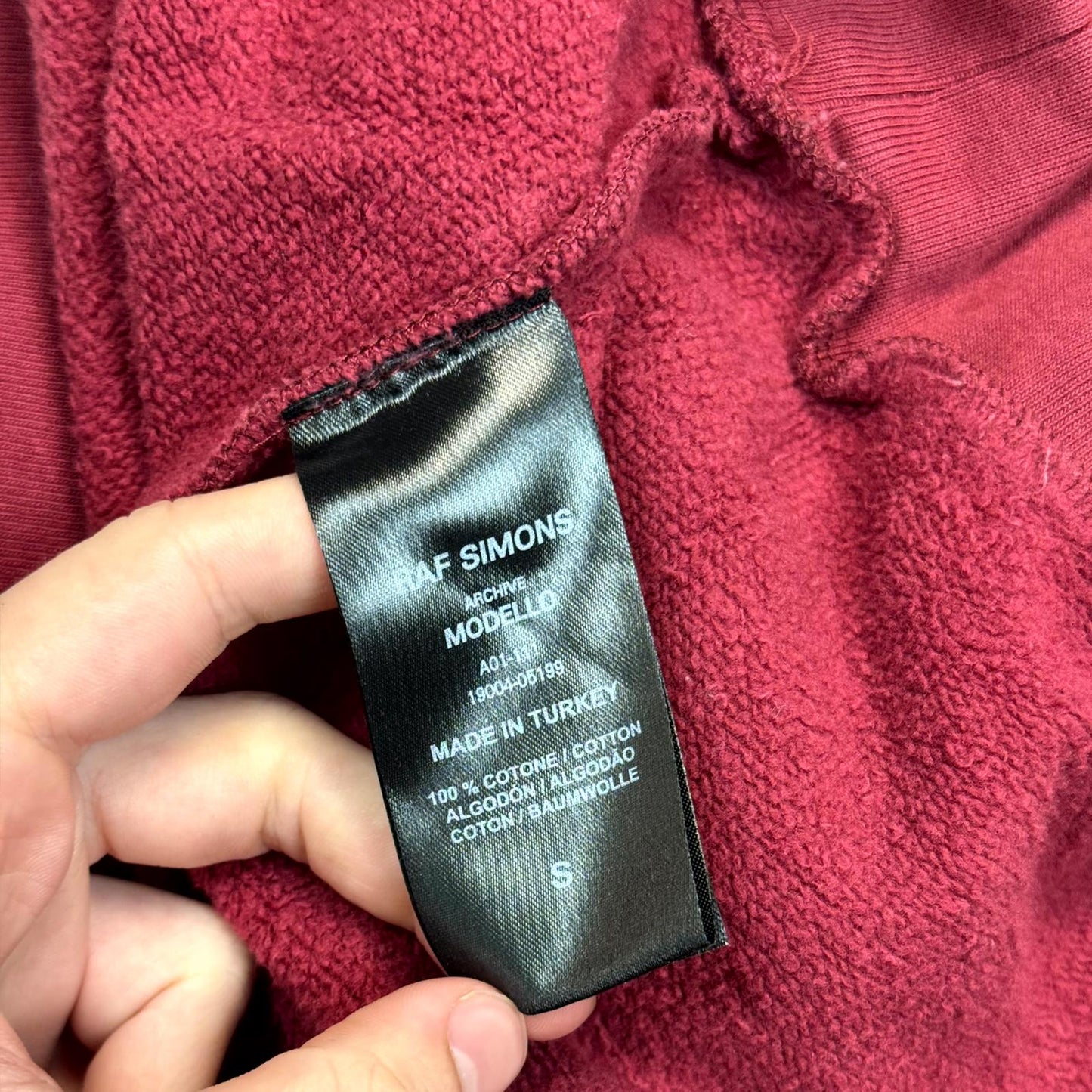 Raf Simons Redux Virginia Creeper Raglan Shirt