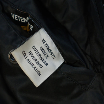 AW19 Vetements Racing Hooded Bomber