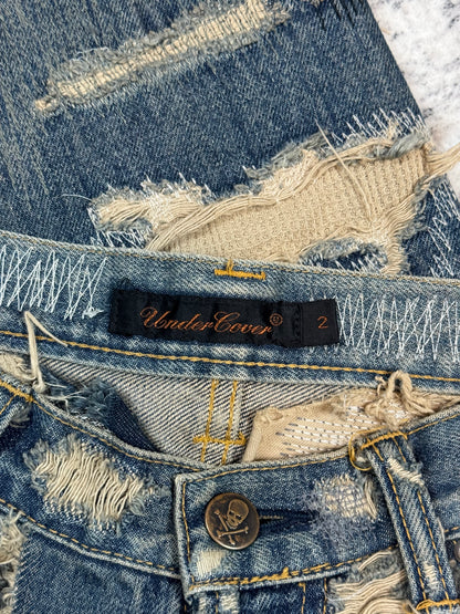 AW05 Undercover “Arts & Crafts” 85 Blue Boro Denim
