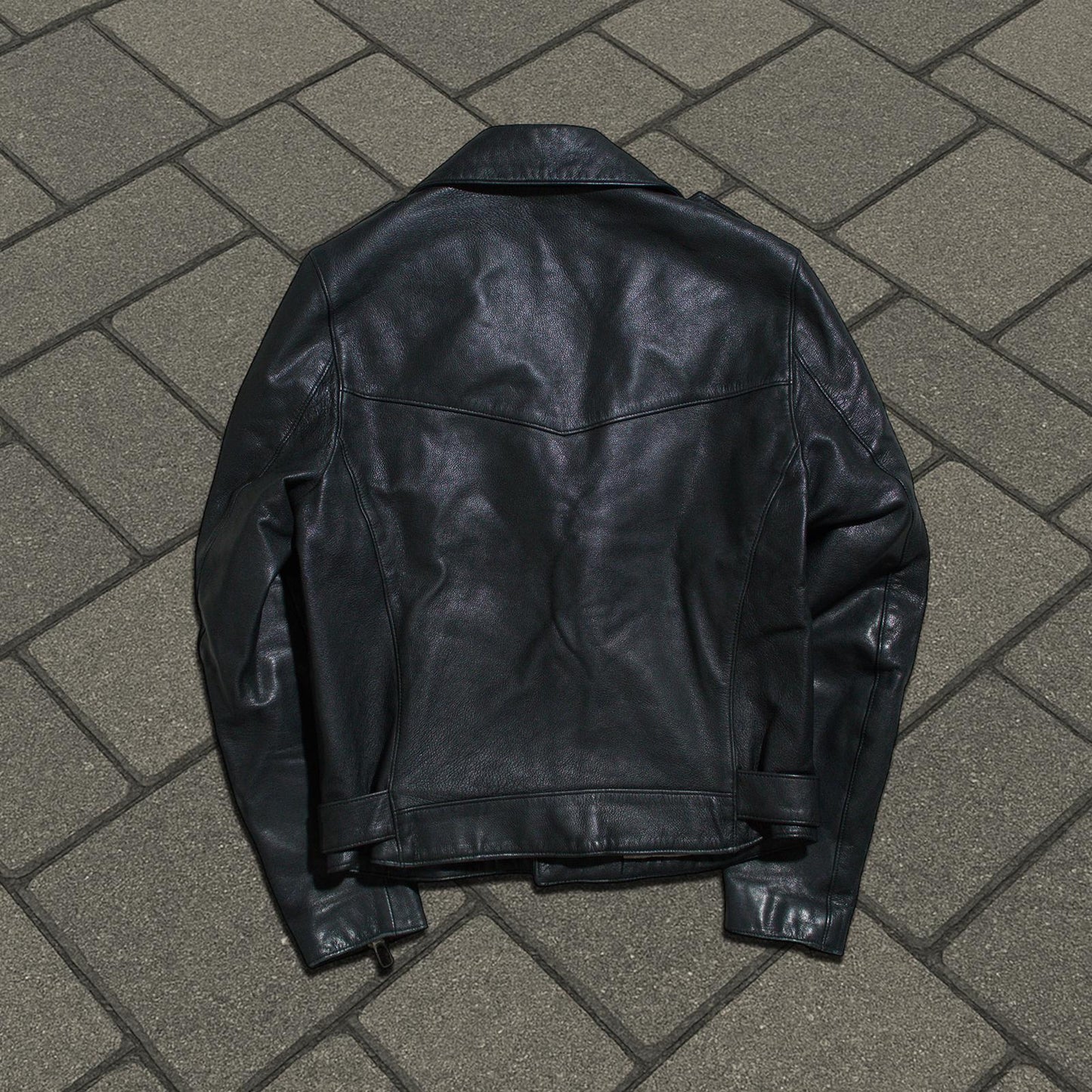 Lad Musician Leather Biker Jacket
