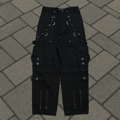 SS22 Balenciaga Pitch Black Raver Denim