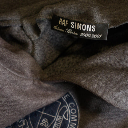 AW00 Raf Simons ‘Confusion’ Colligate Hoodie