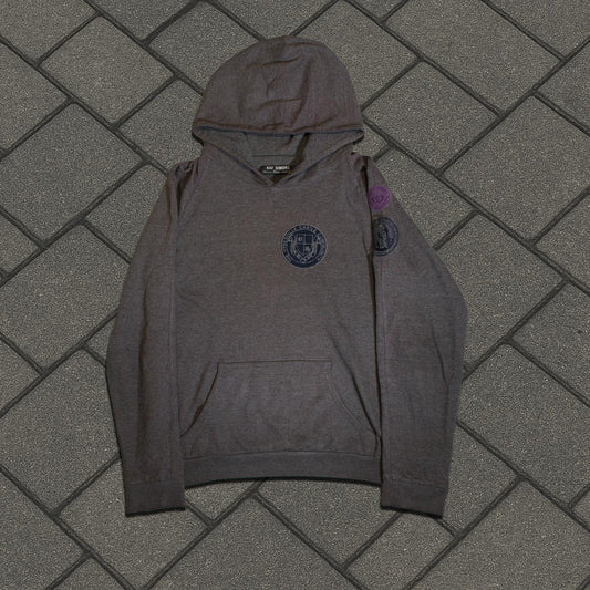 AW00 Raf Simons ‘Confusion’ Colligate Hoodie