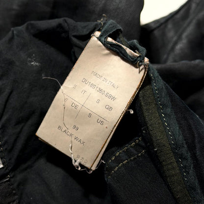 SS16 Rick Owens Waxed Aircut Denim