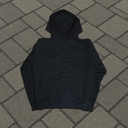 Celine Logo Zip Up Hoodie