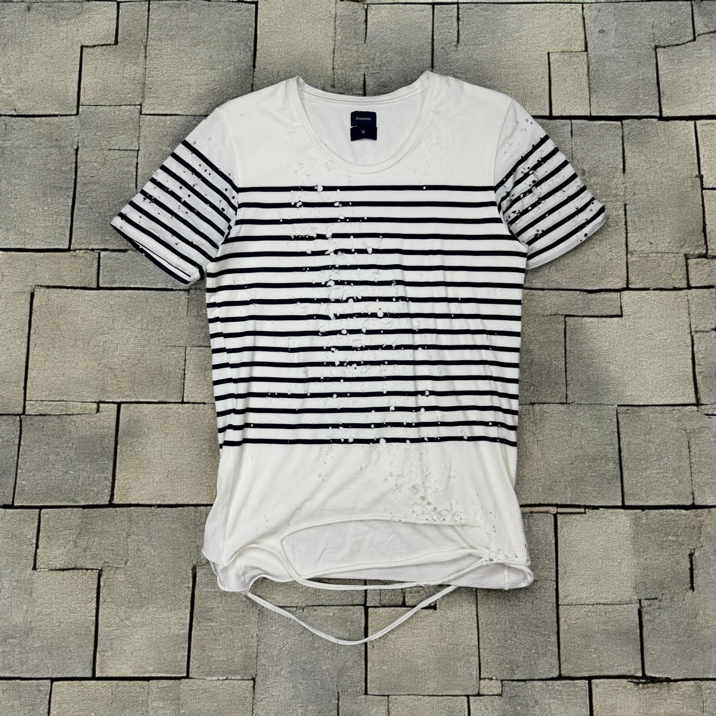Mihara Yasuhiro Shotgun Distressed Tee