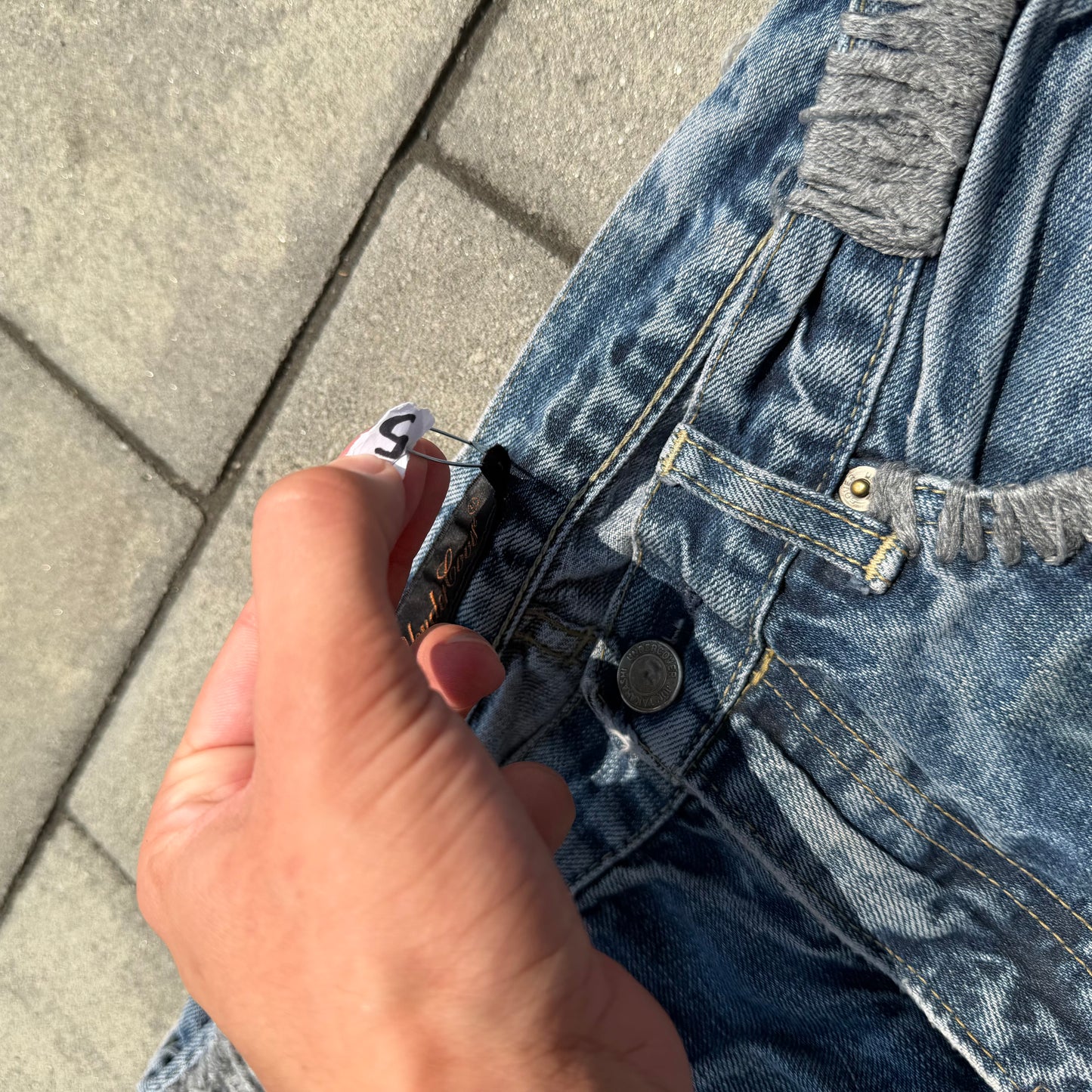 AW06 Undercover Bug Denim