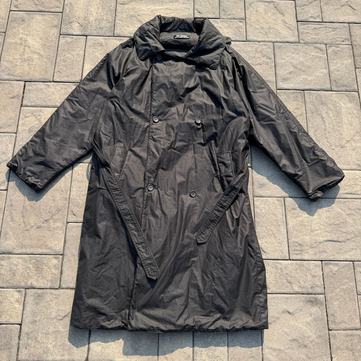 AW01 Raf Simons Riot Trench Coat