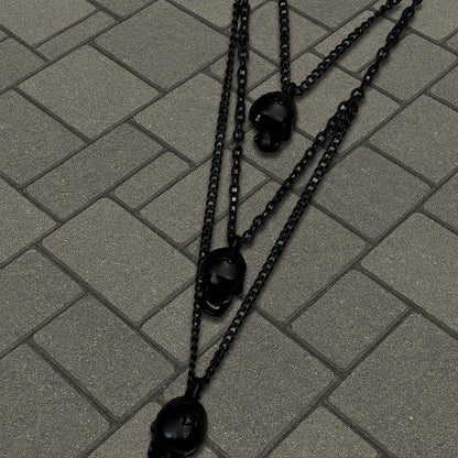 SS06 Number Nine Quad Skull Chain