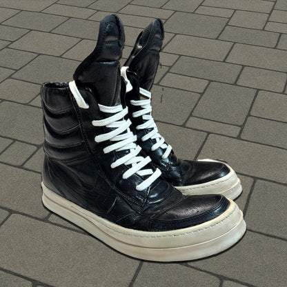 SS10 Rick Owens Black Leather ‘Release’ Dunks