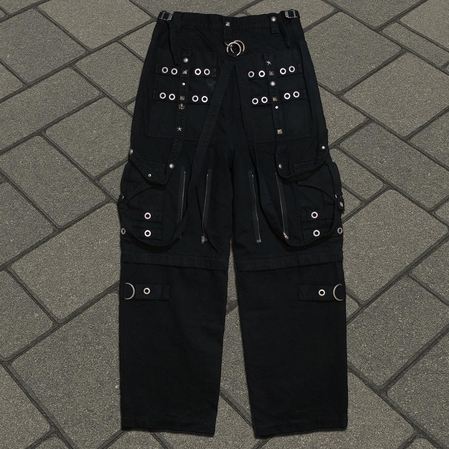 SS22 Balenciaga Pitch Black Raver Denim