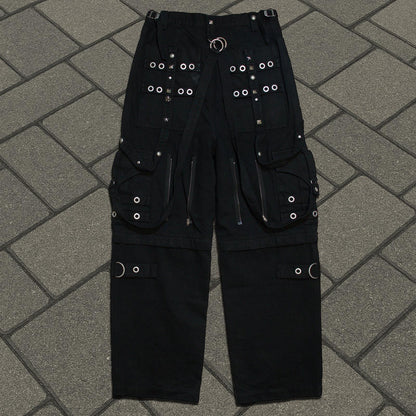 SS22 Balenciaga Pitch Black Raver Denim
