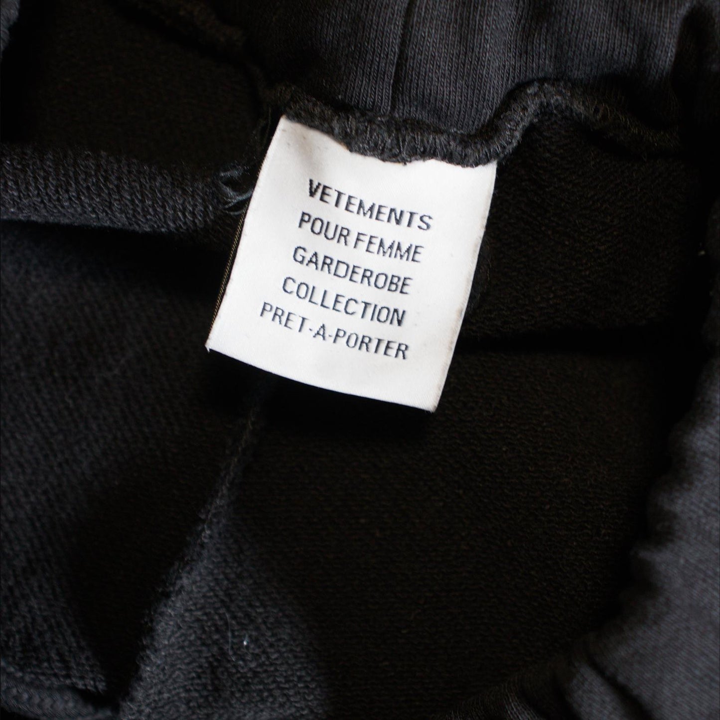 Vetements Gothic Flared Sweatpants