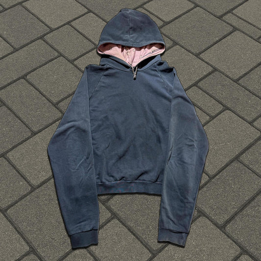 AW04 Raf Simons Runway Reverse Paisley Hoodie