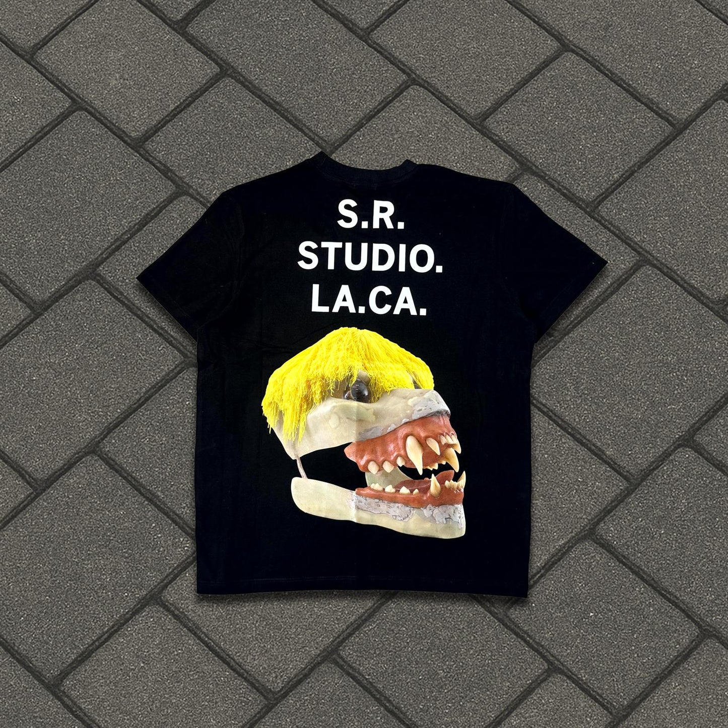 Sterling Ruby ED. 50 Yellow Skull Tee