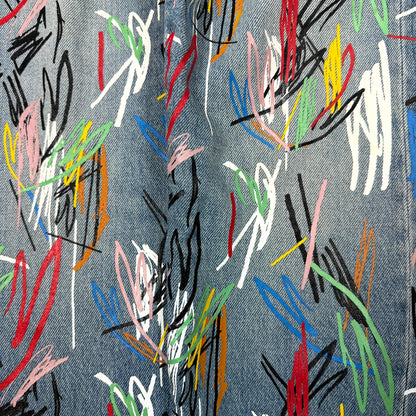 SS15 Dior Homme KVA Scribble Denim