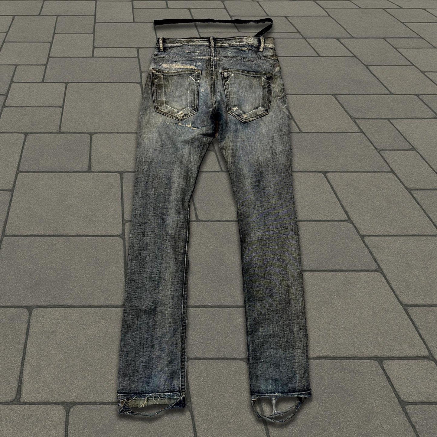 FW07 Rick Owens Dust Detroit Cut Denim