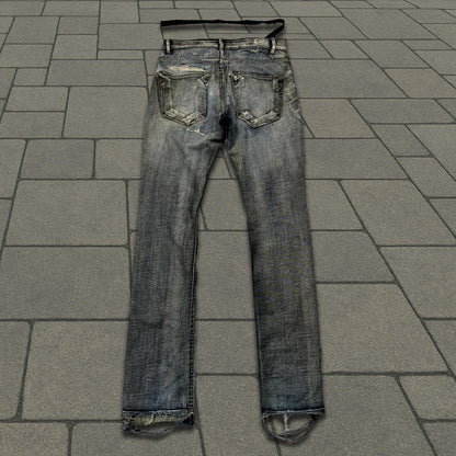 FW07 Rick Owens Dust Detroit Cut Denim