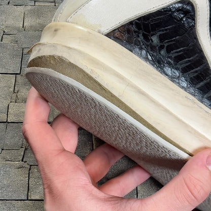 2010 Rick Owens Snakeskin Short Tongue Geobasket