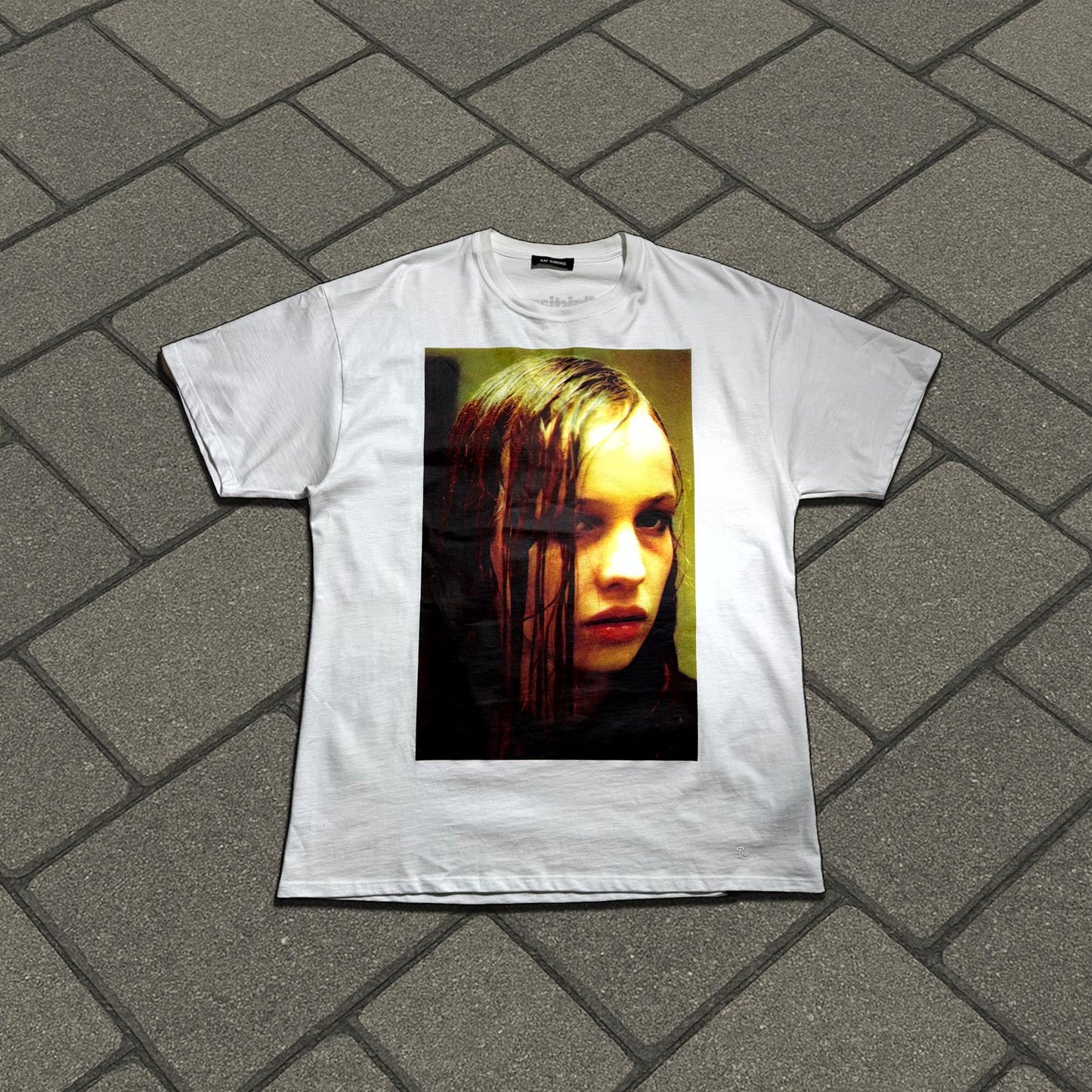 AW18 Raf Simons Christiane F. ‘Wet Hair’ Tee