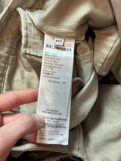 FW23 Balenciaga Flared Cargo Pants