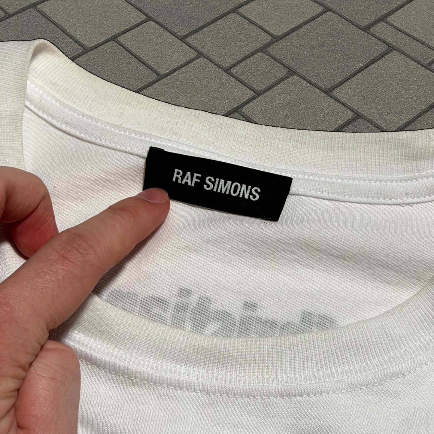 AW18 Raf Simons Christiane F. ‘Wet Hair’ Tee