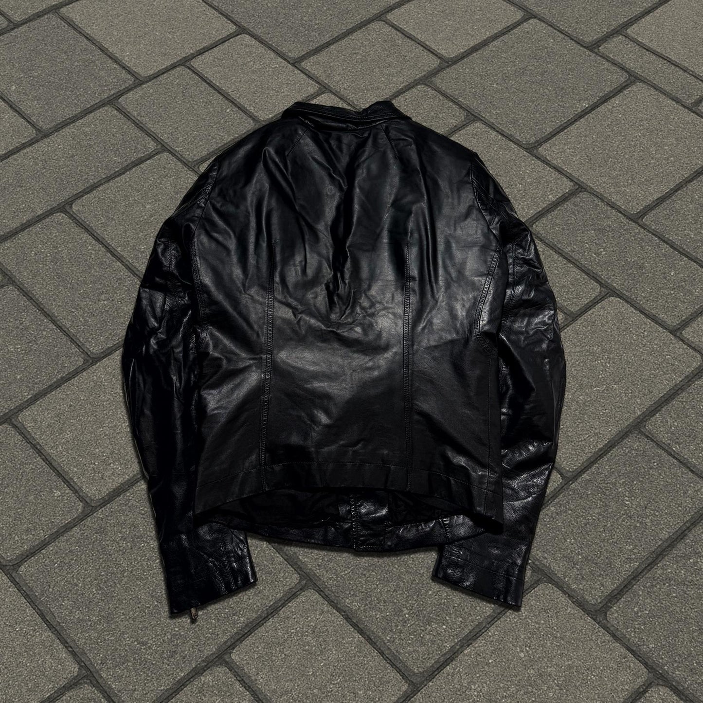 FW07 Rick Owens Leather Stooges Jacket