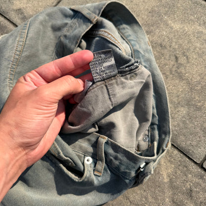Dior Homme Grey Wash Skinny Denim