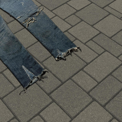 FW13 Saint Laurent Paris Blue Chain Denim