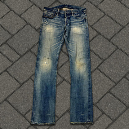 Hysteric Glamour Studded Pocket Bootcut Denim