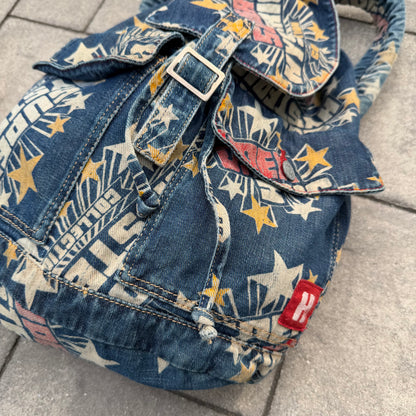 Hysteric Glamour Fireworks Denim Backpack
