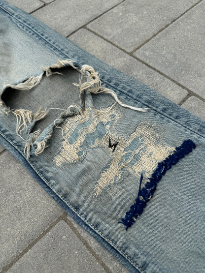 SS10 Undercover Navy Yarn 68 Denim
