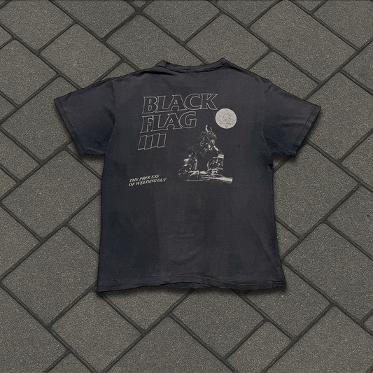 1986 Black Flag Faded ‘Process of Weeding Out’ Tee