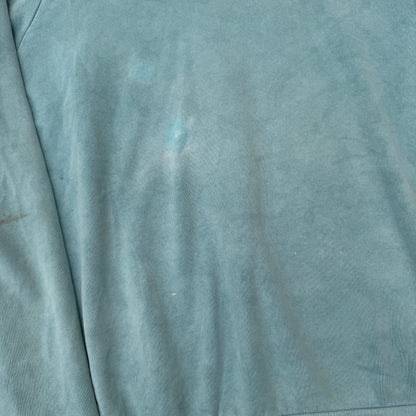 AW04 Raf Simons Seafoam Reverse Paisley Hoodie