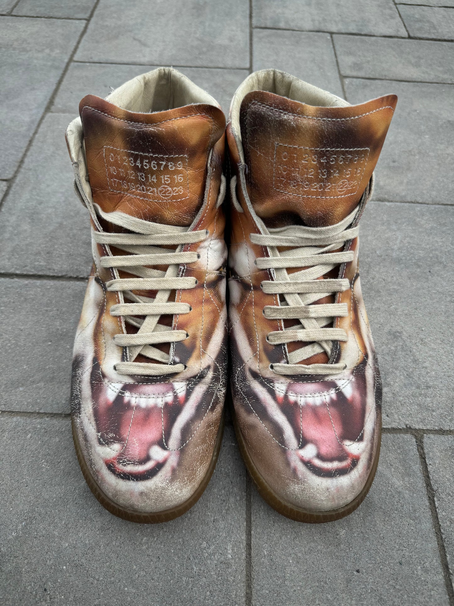 Maison Margiela Hi-Top Tiger Gats