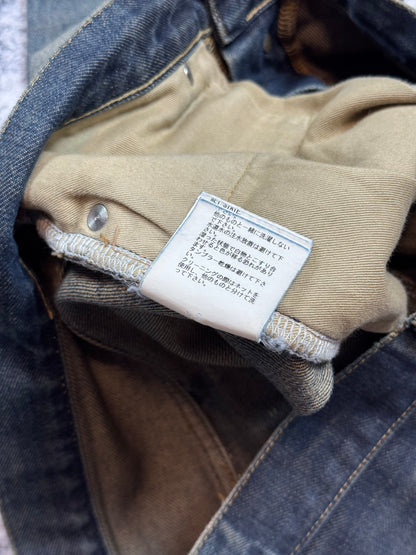 SS10 Undercover Silver Yarn 68 Denim