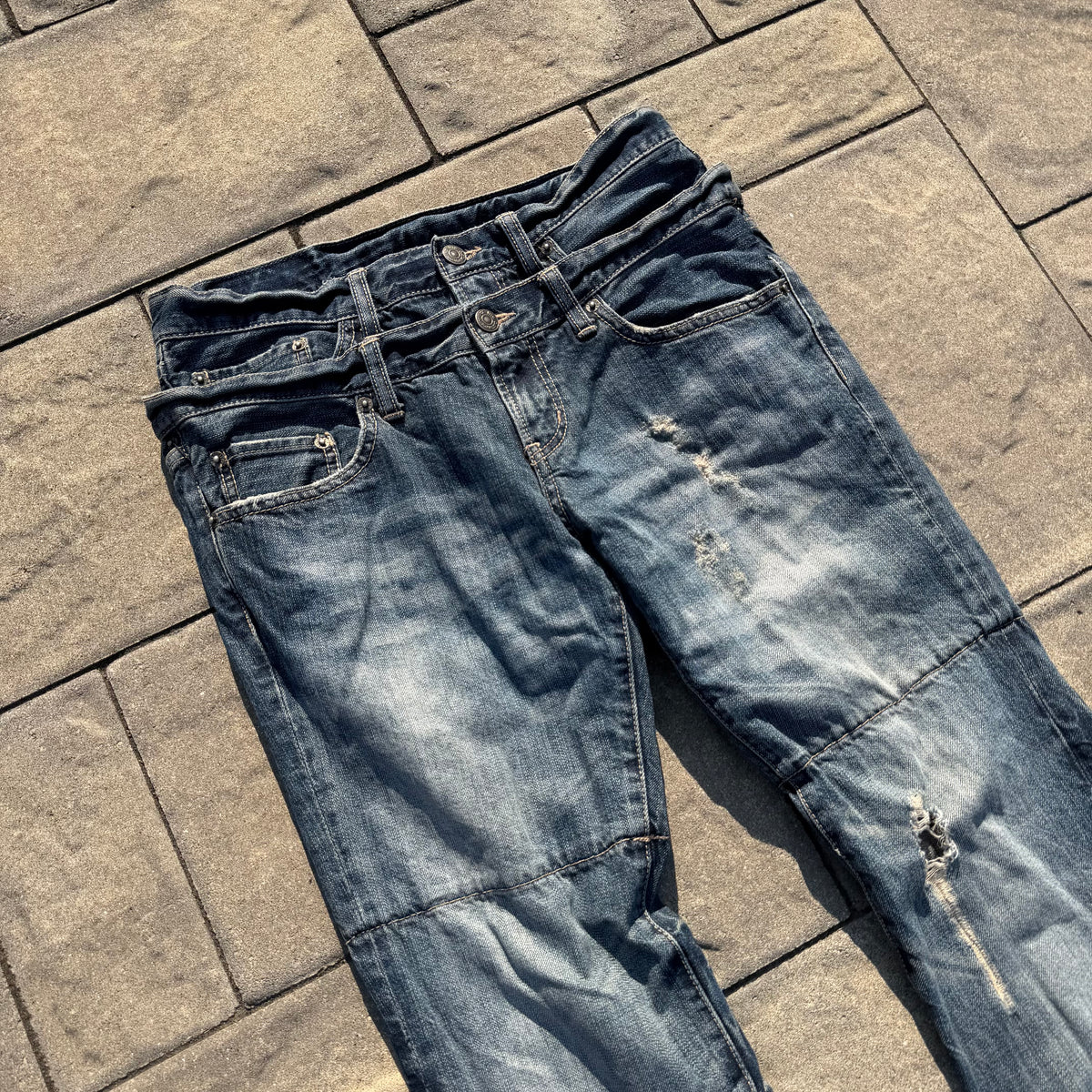 PPFM Double Waisted Denim