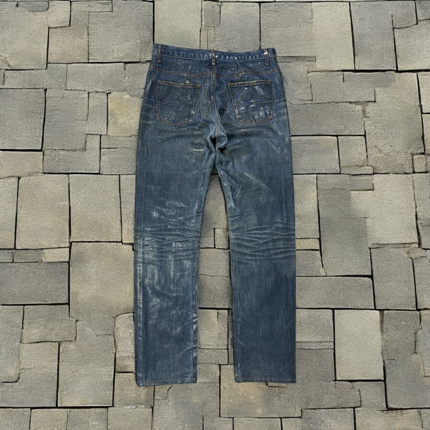 AW03 Dior Homme Blue Luster Denim