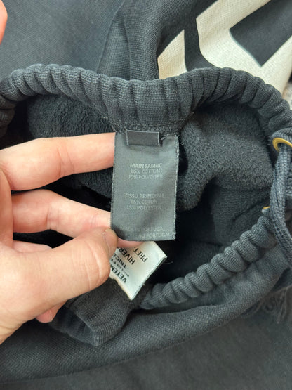 AW19 Vetements Black Spellout Sweatpants