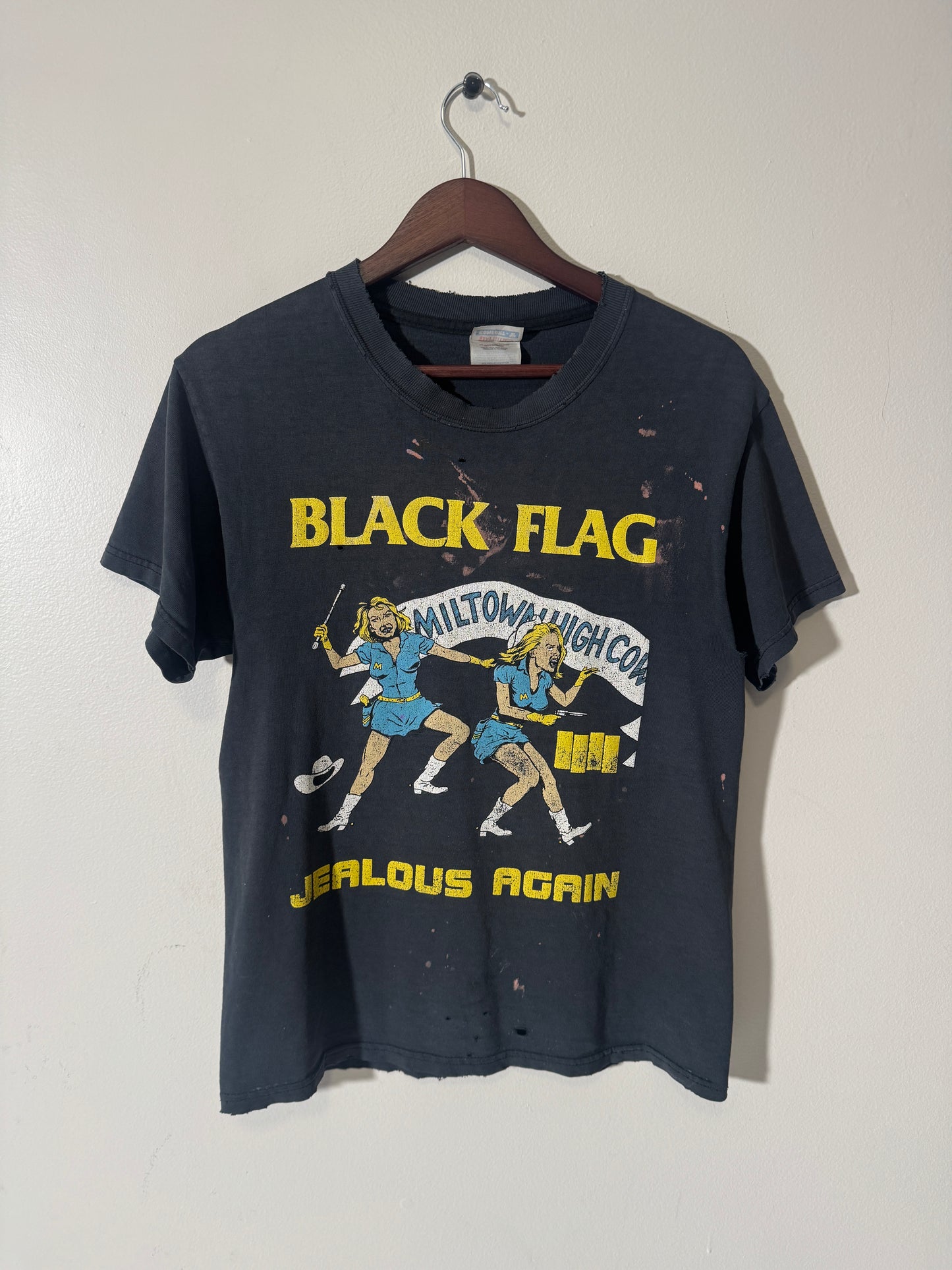90’s Black Flag Jealous Again Thrashed Tee