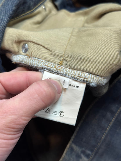 SS10 Undercover Silver Yarn 68 Denim