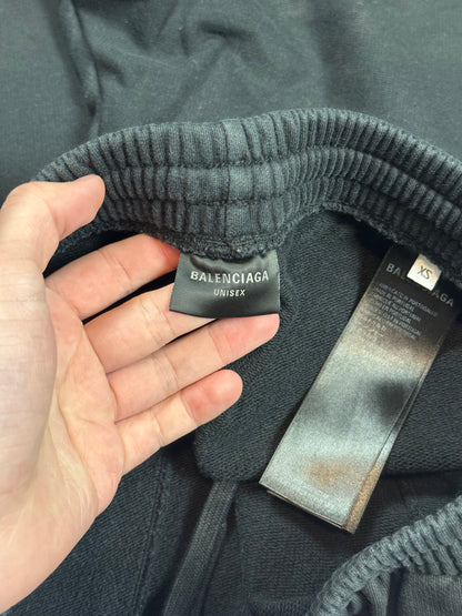 SS23 Balenciaga Black Skater Sweatpants