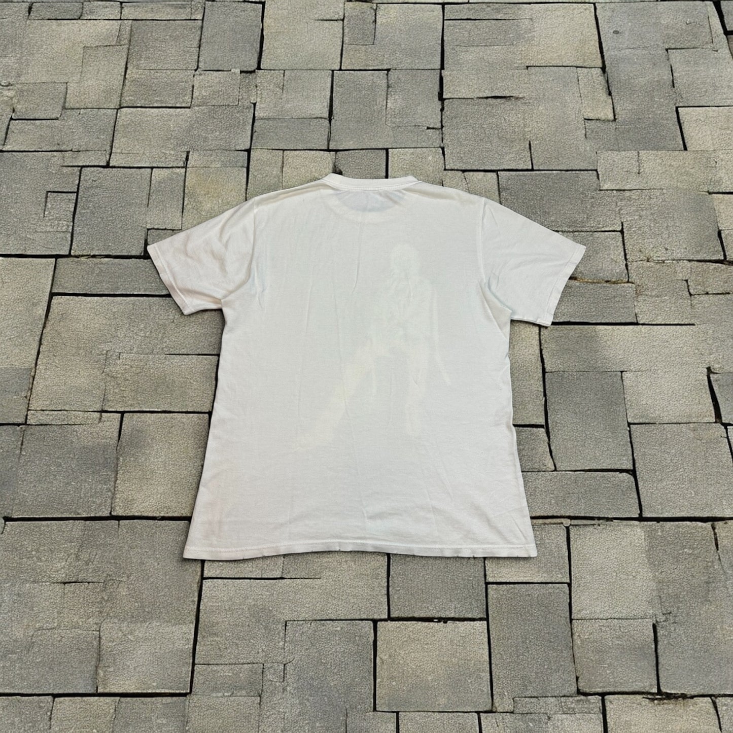SS04 Number Nine White Skeleton Man Tee