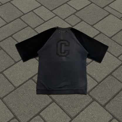 AW02 Raf Simons Black Virginia Creeper Raglan Shirt