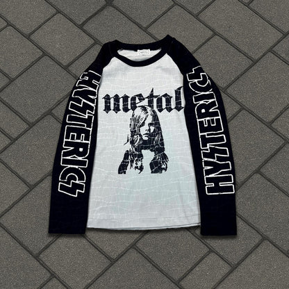 Hysteric Glamour Cracked Metal Longsleeve