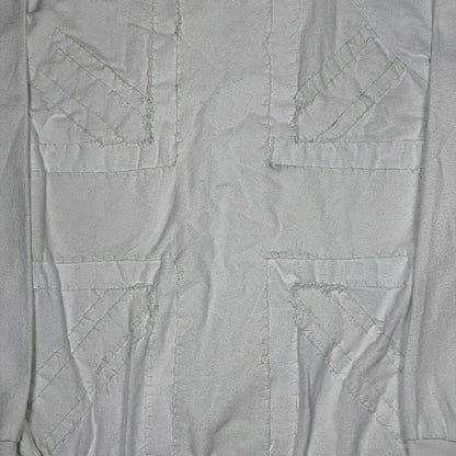 Miju Repairs White Union Jack Sweatshirt
