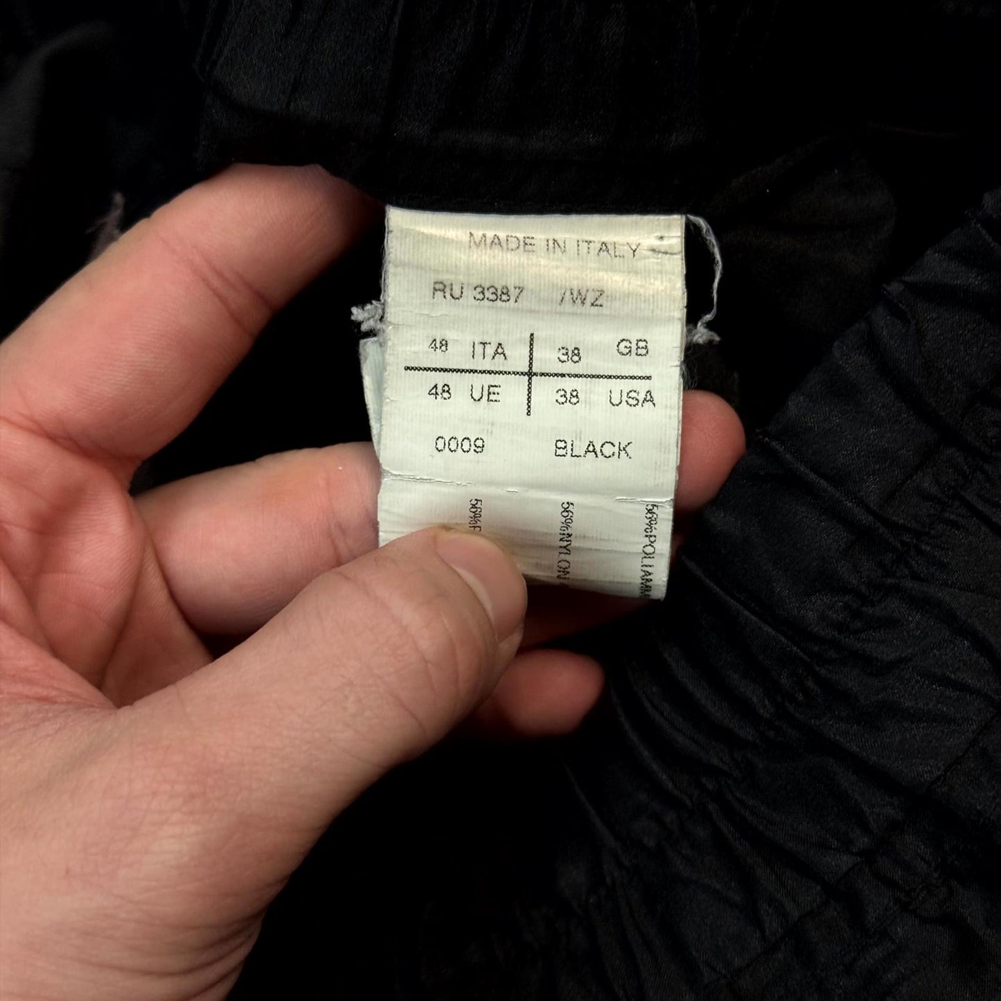 SS12 Rick Owens Nylon Pod Shorts