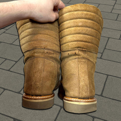 FW11 Rick Owens 'Limo' Brown Mohawk Boots